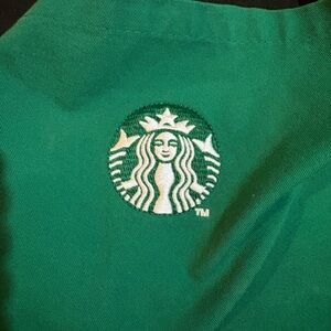 Starbucks apron with embroidery Logo
